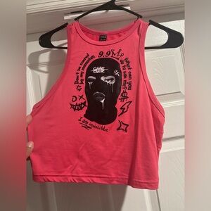 Hot Pink Graphic Tee